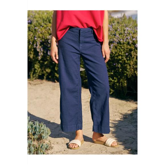 NEW FRANK &amp; EILEEN wexford pant in summer navy